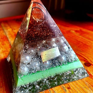 Orgonite Crystal Pyramid