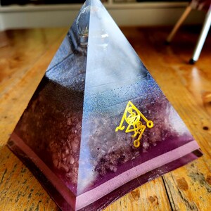 Orgonite Crystal Pyramid