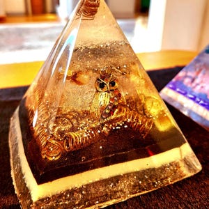 Orgonite Crystal Pyramid