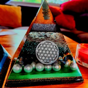Orgonite Crystal Pyramid