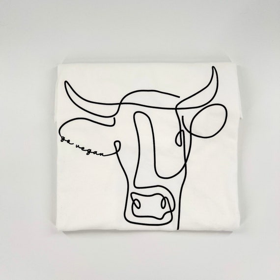 Go Vegan Cow Shirt | Animal Rights Activism Tee