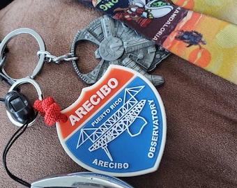 Arecibo Observatory Keychain