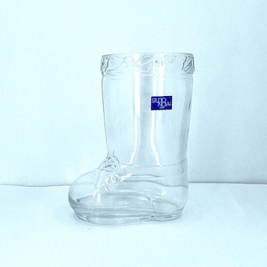 Pot/gobelet à bonbons vintage Santa Book en verre Studio Nova Japan