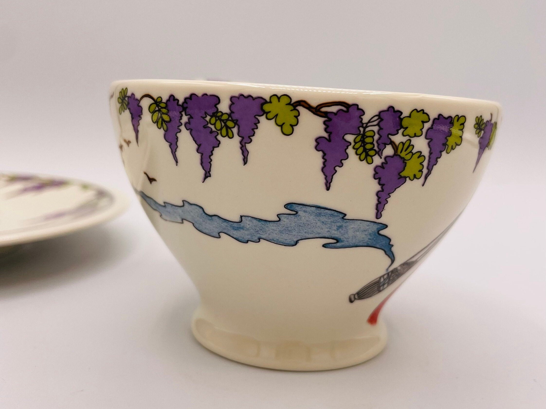 Vintage Villeroy - Boch Design 1900 Teacup & Saucer Set