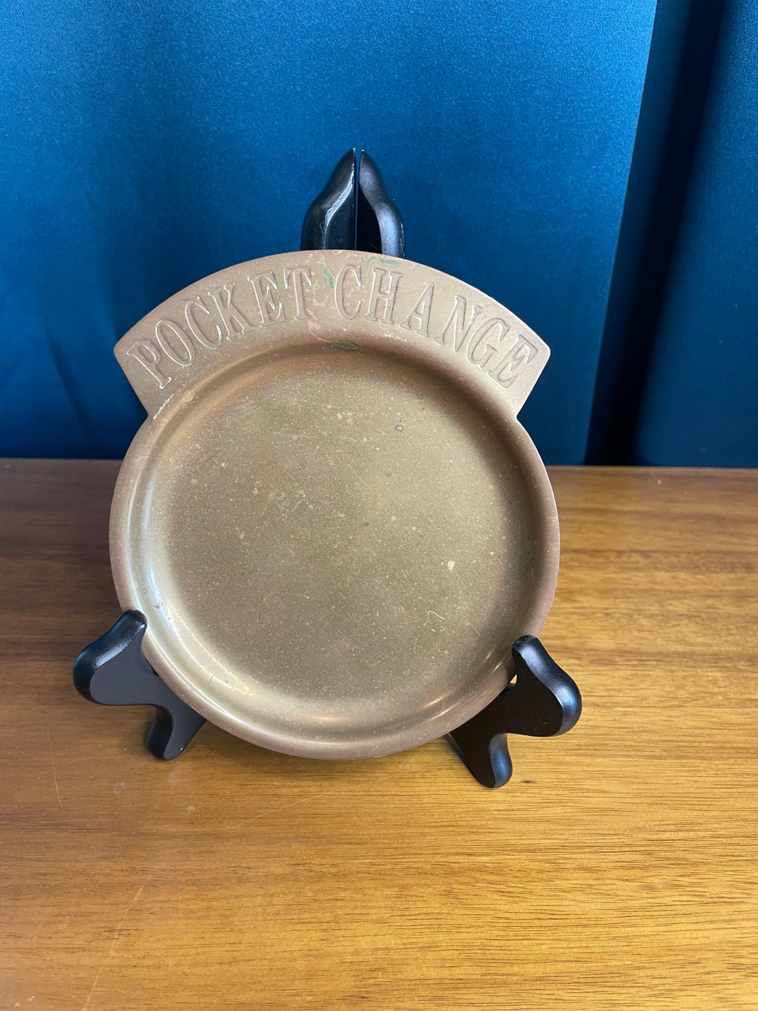 Vintage Brass Pocket Change Tray Coin Holder Catchall - Etsy