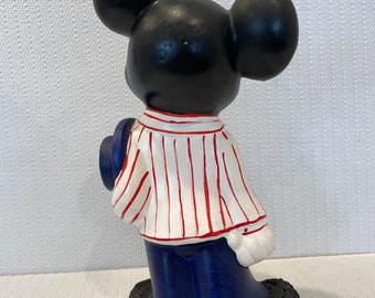 ヴィンテージ D. ヤング スタジオ 陶器 ミッキーマウス フィギュア