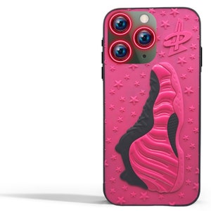 Assureify Case for Apple iPhone - 3D Fashion Sneaker Shoe-Kick Design TPU Pink - Bumper Shockproof 360 Protection - with Screen Protector