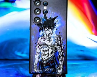 Quirky Superhero Design Samsung Galaxy Case – Shockproof, Wireless Charging