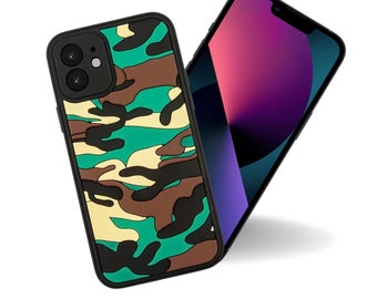 3D Camo iPhone Case | Military Style, Shockproof Bumper
