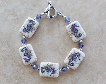 スワロフスキー ブレスレット 海の生き物