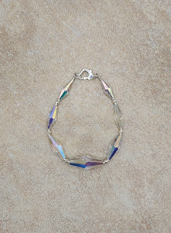 Vintage swarovski aurora borealis Gem