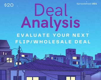 Real Estate Deal Analysis