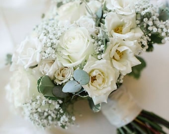 Wedding Bouquet, Bridal Bouquet, Wedding, Roses, Bridesmaid Bouquets