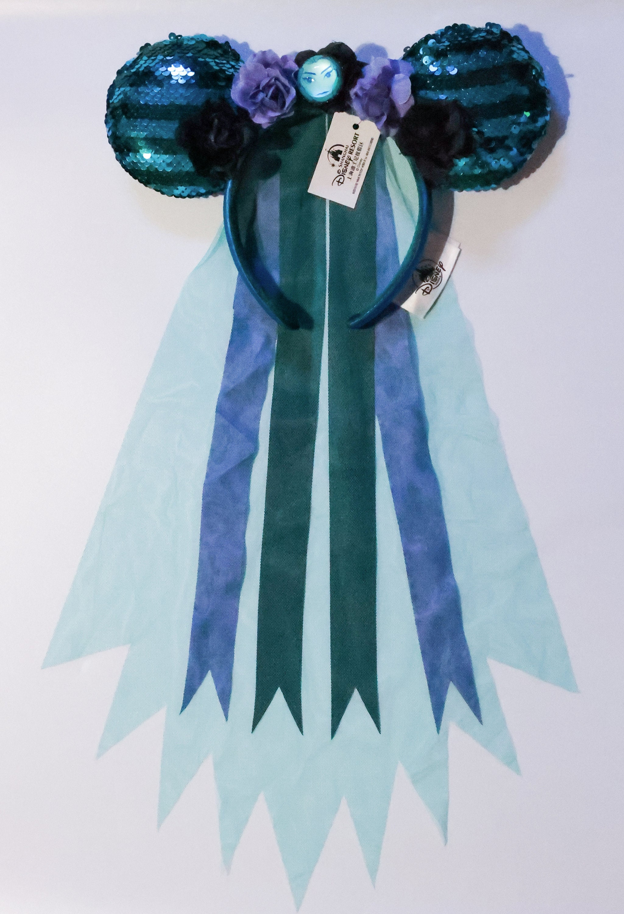 Minnie Mouse Main Attraction Haunted Mansion Ears Minnie Mouse Main Attraction Haunted Mansion Ears Headband  main image 2