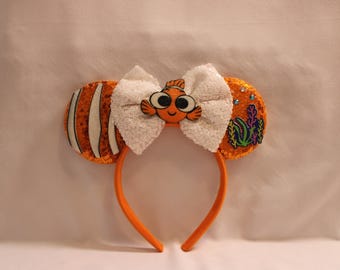 Nemo headband ears