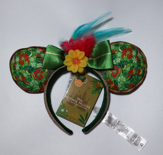 The Main Attraction: Tiki Room Minnie Ear Headband Minnie Mouse: The Main Attraction Ear Headband for Adults  main image 4