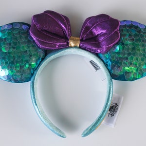 Disney parks Ariel Sequin headband ears