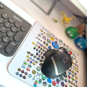Rocket Slimes Pixel Style (Inspired) Mouse Pad