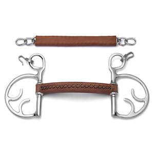 Cavalon Kimberwick Soft Leather Curb Bit