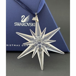 Swarovski Crystal Little Star Ornament 2003 Annual Box Holiday