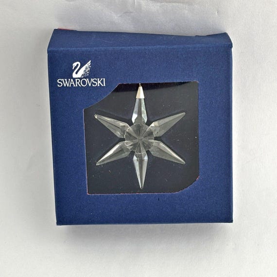 Swarovski Crystal Little Star Ornament 2003 Annual Box Holiday