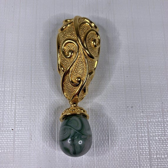 Jose Barrera Avon Womens Venetian Mist Collection Brooch Pin 1990s