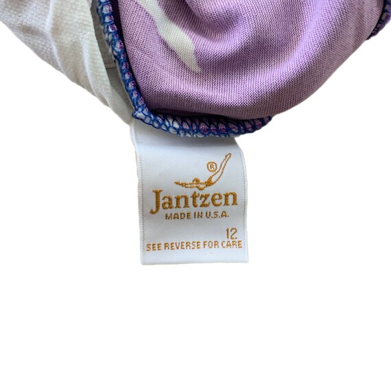 New Jantzen Purple Strapless Strap Swimdress Swim… - image 4