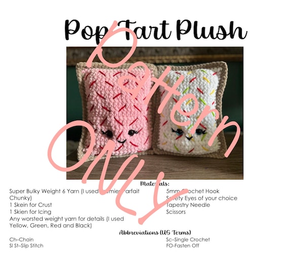 Pop hotsell tart plush