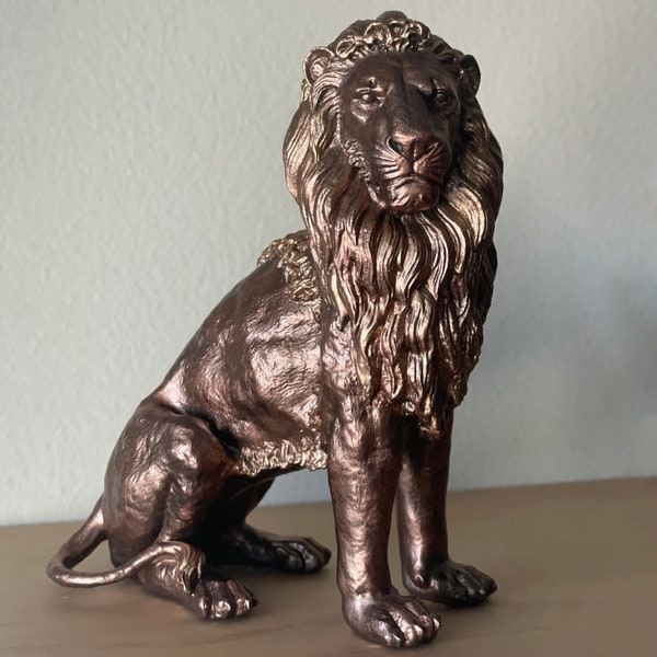 Sitting Lion Statue