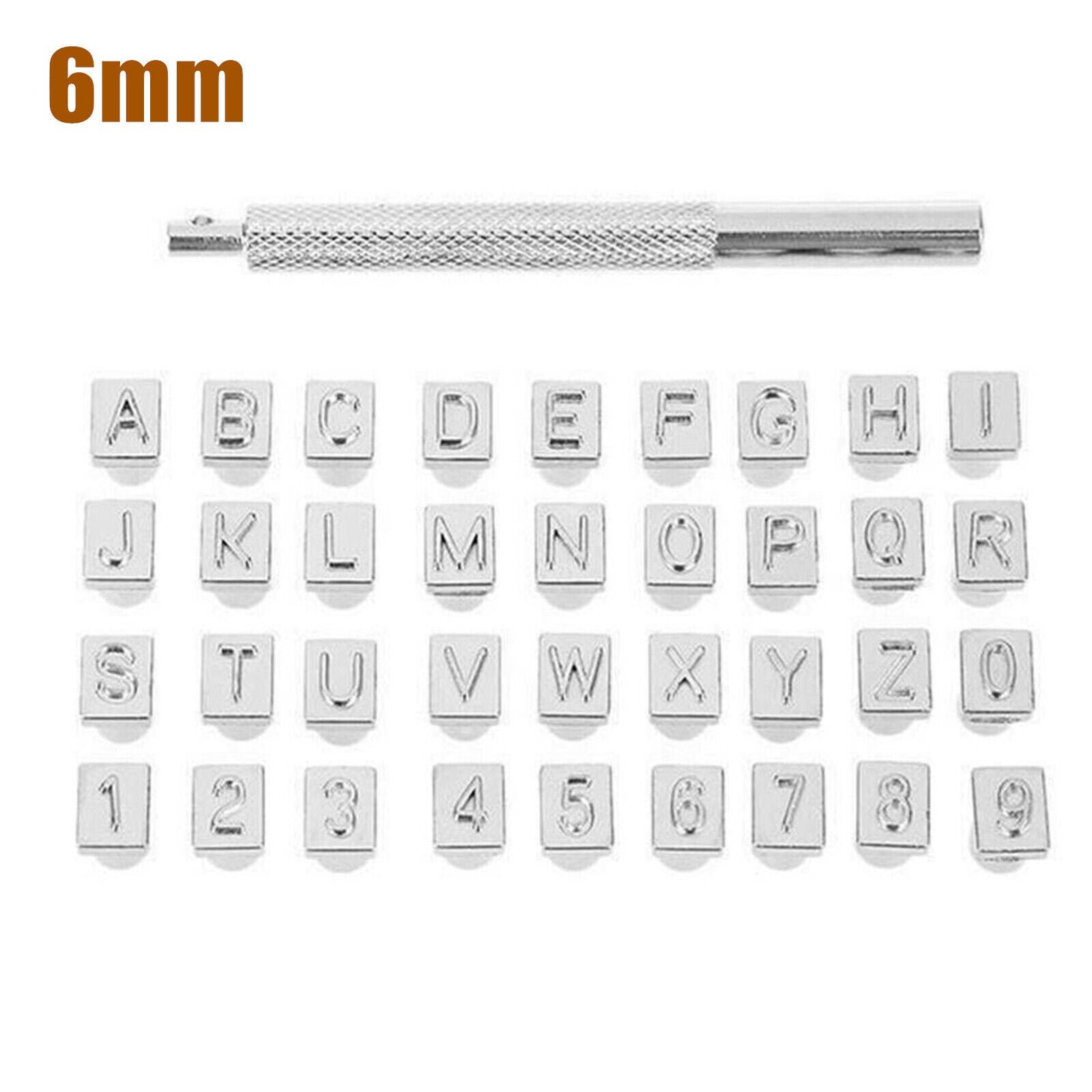 Metal Stamp Tootsie Roll Font 4mm-uppercase/lowercase-metal Supply Chick-steel  Stamps for Metal-can Be Used on Stainless-trchcomb 
