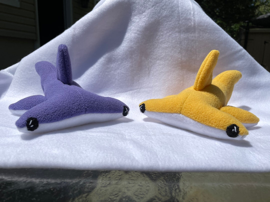 Hammerhead Shark Plush, Cute Fish Plushie - Etsy