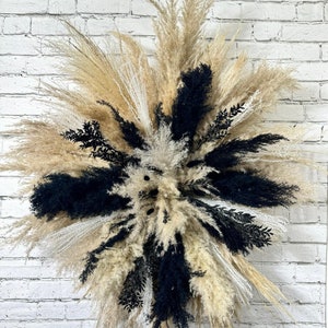 PAMPAS NIGHTS: Boho/Wall Decor/Pampas/Nautral/Black/Wedding