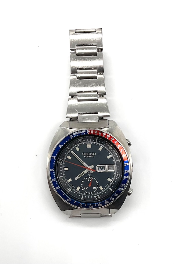 Seiko chronograph pepsi top