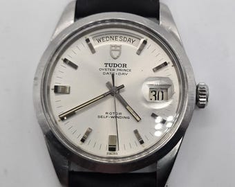 Vintage Tudor Oyster Prince Day-Date 7017/0 Jumbo Herrenuhr von 1969