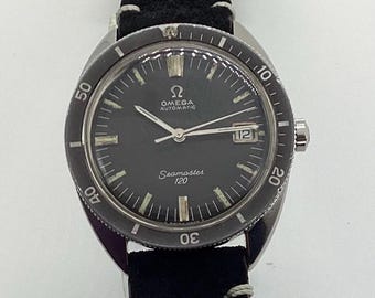 Vintage 1968 Omega Seamaster 120 Automatik Datum Herren Armbanduhr