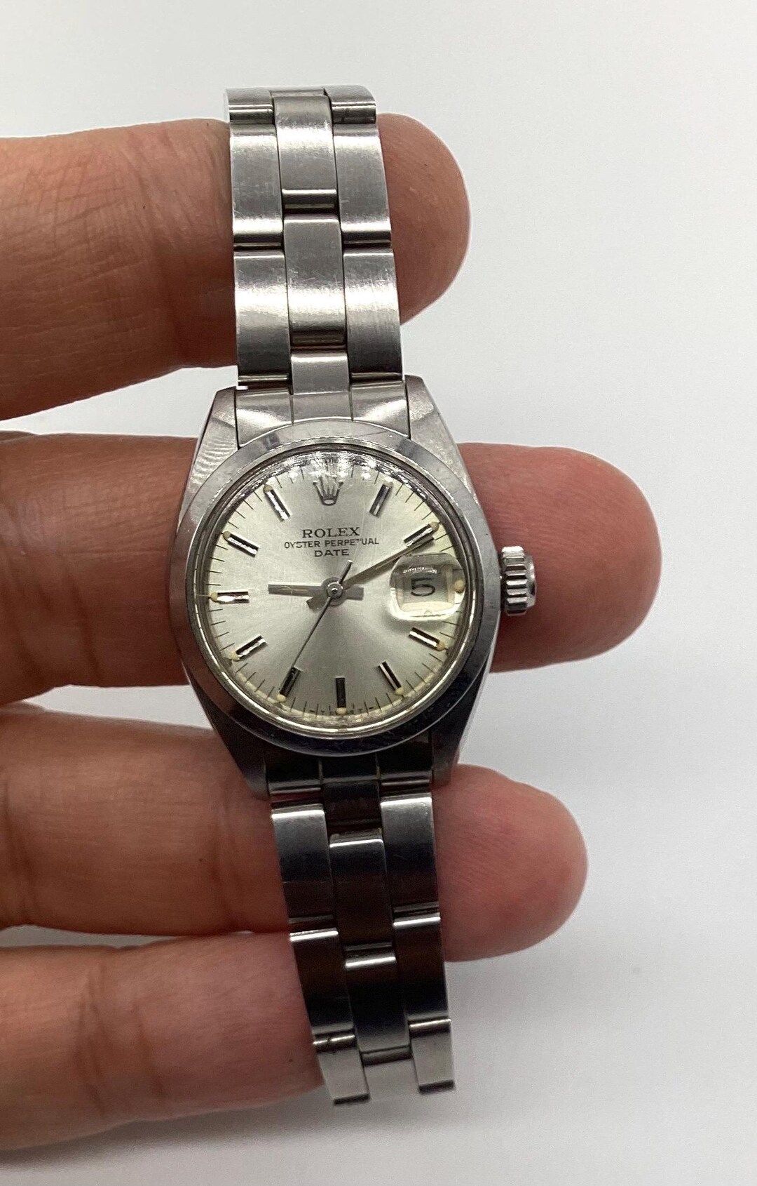 Vintage 1980 Rolex 6916 Oyster Perpetual Stainless Steel Ladies Watch  Original Rolex