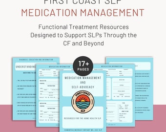 Materiales de consulta para logopedas en atención domiciliaria sobre el tratamiento de la medicación
