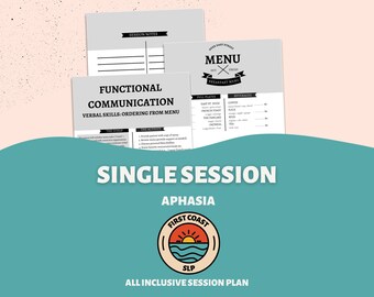 Sesión única: Comunicación funcional para pacientes con afasia