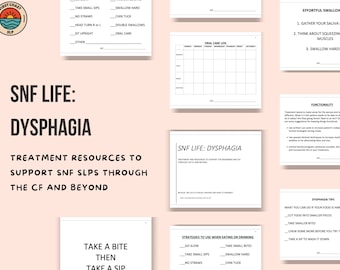 SNF SLP: Recursos para el tratamiento de la disfagia