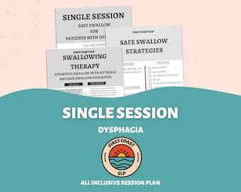 Sesión única: Disfagia