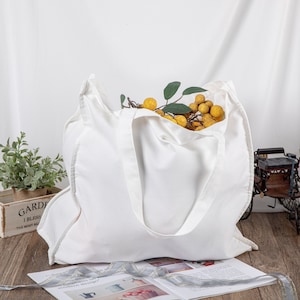 Cotton canvas shop shopping bags