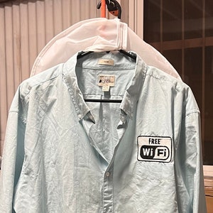 FREE Wi-Fi cable technician shirt