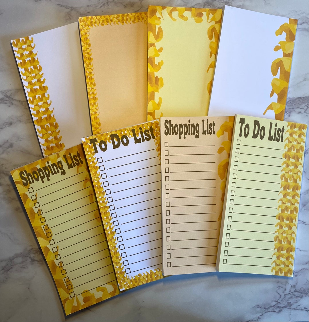 Puakenikeni Notepad 3x6 Notepad Personalized Notepad Shopping List