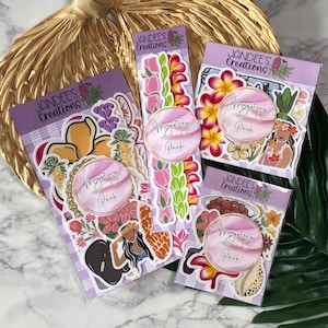 Mystery Stickers Pack | Waterproof | UV Resistant | Laptop Decal | Water Bottle | Die cut | Great deal | Half their Value