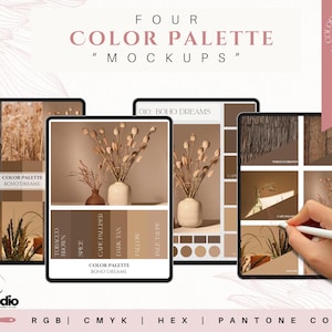 Marken-Farbpalette | Luxus-Farbpalette | Farbpalette mit CMYK, RGB & Hex Codes | Premium Farbpalette | Boho-Träume Bild 11
