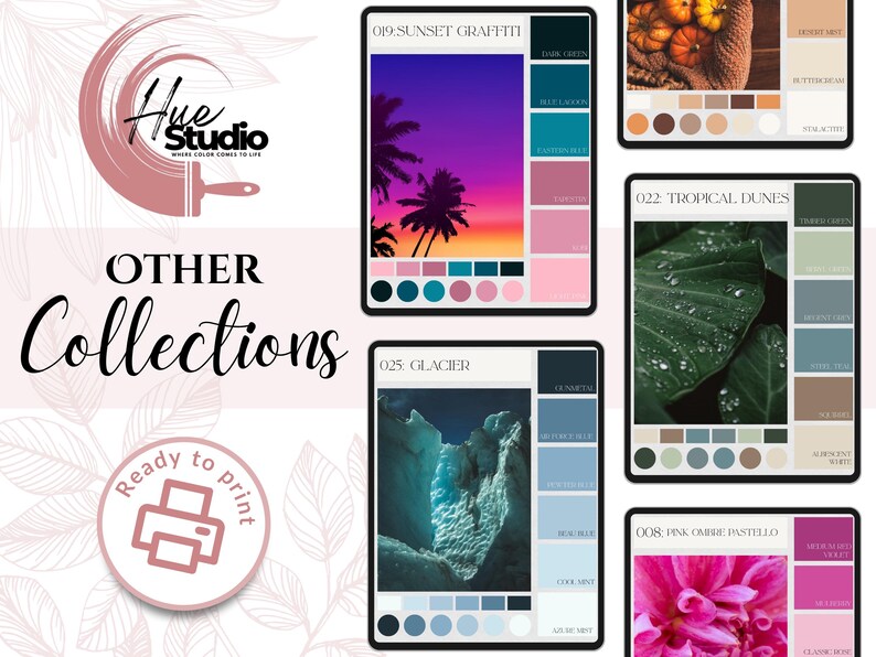 Marken-Farbpalette | Luxus-Farbpalette | Farbpalette mit CMYK, RGB & Hex Codes | Premium Farbpalette | Boho-Träume Bild 19