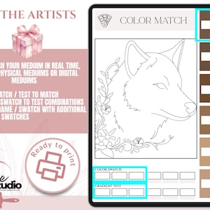 Marken-Farbpalette | Luxus-Farbpalette | Farbpalette mit CMYK, RGB & Hex Codes | Premium Farbpalette | Boho-Träume Bild 6