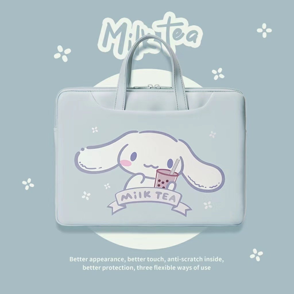 Anime Ukiyo-e Delivery Laptop Bag Japanese art For Macbook Air