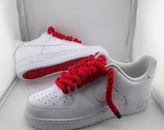 Red Bottom Custom Air Force 1