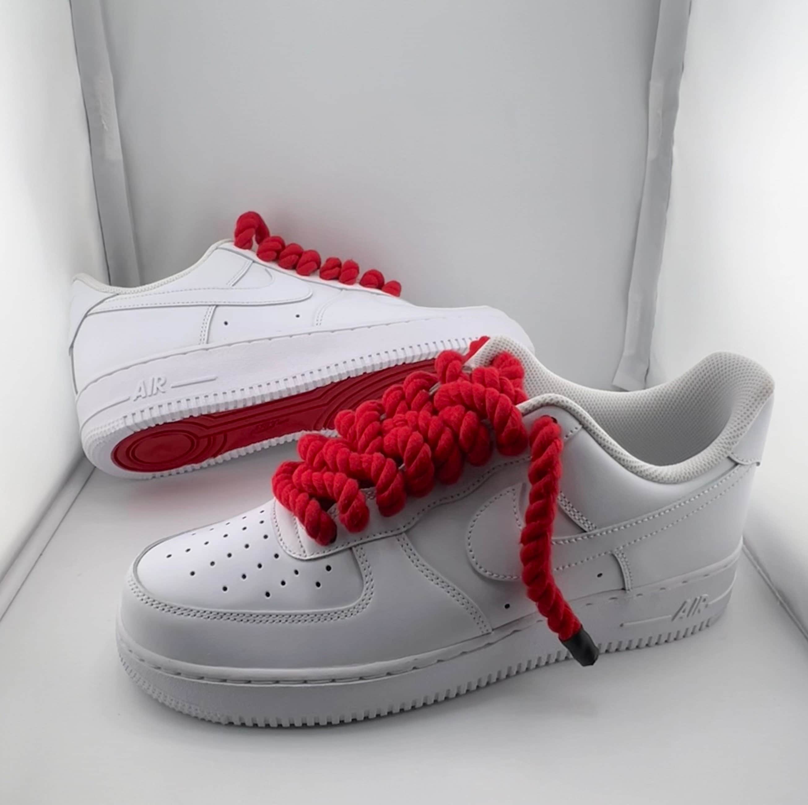 Red bottom hotsell air force 1